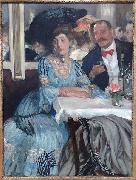 William Glackens At Mouquin's oil painting artist